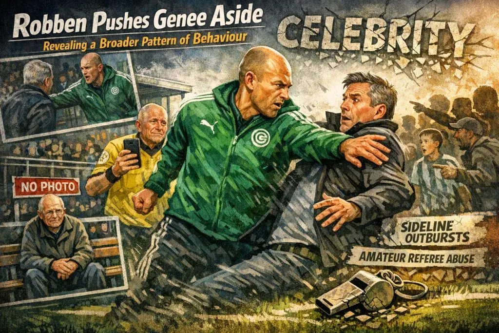 Robben Pushes Genee Aside, Revealing a Broader Pattern of Behaviour